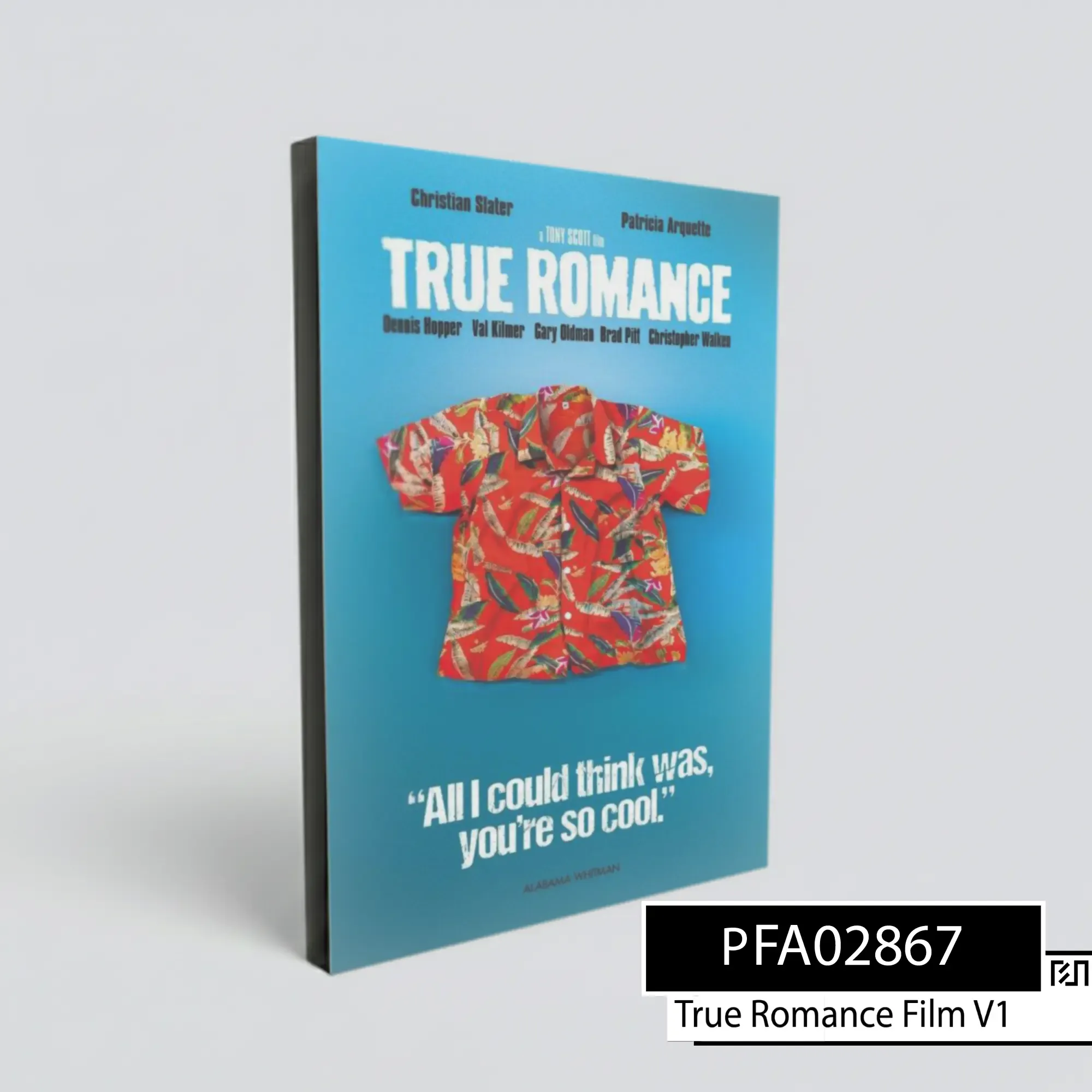 Poster Film True Romance Minimalis