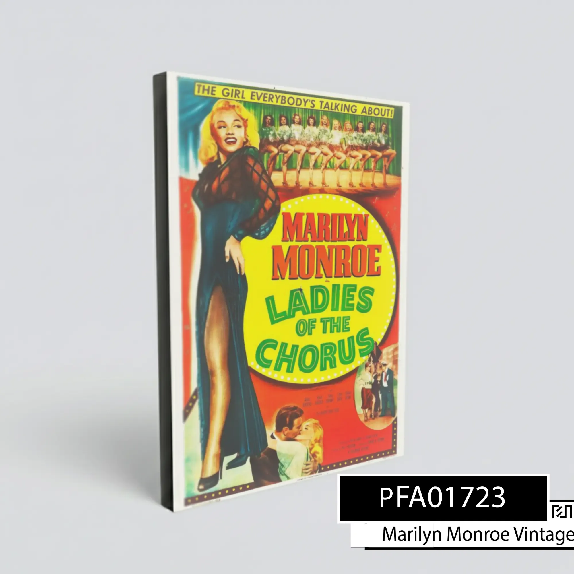 Poster Film Vintage Marilyn Monroe Ladies of the Chorus