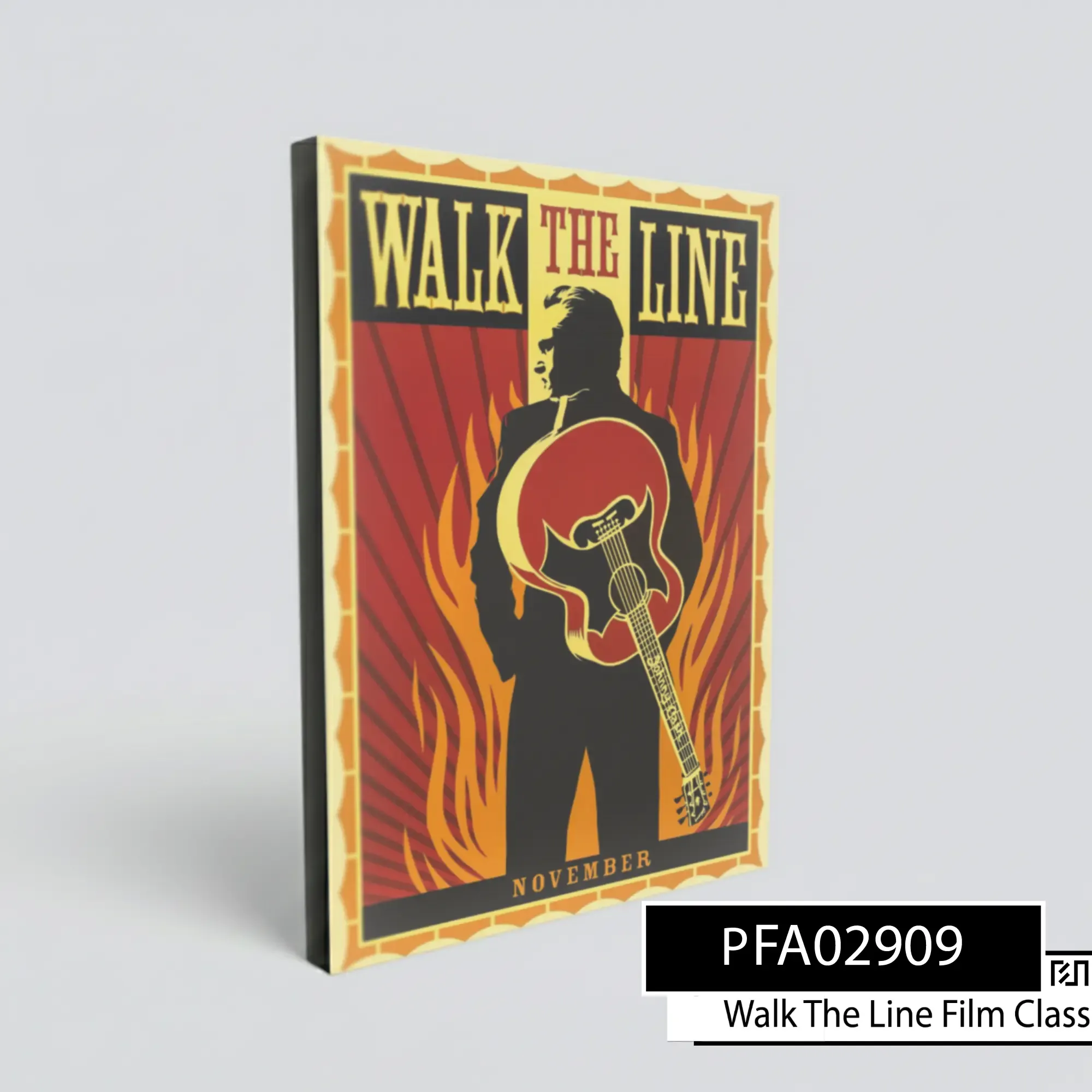 Poster Film Walk the Line - Dekorasi Dinding Musik