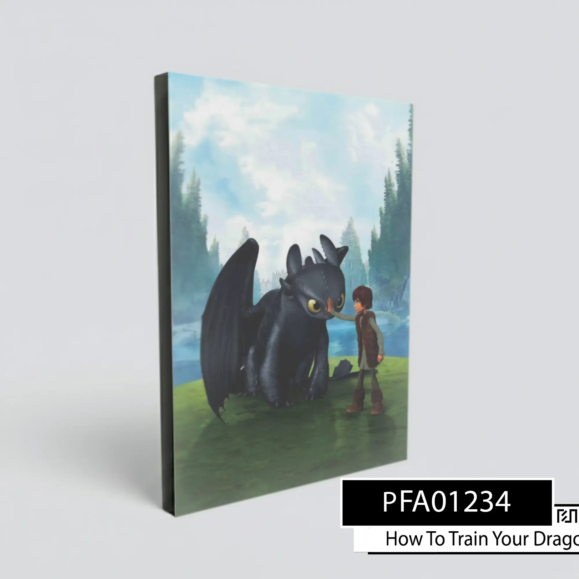 poster Gambar How To Train Your Dragon Toothless