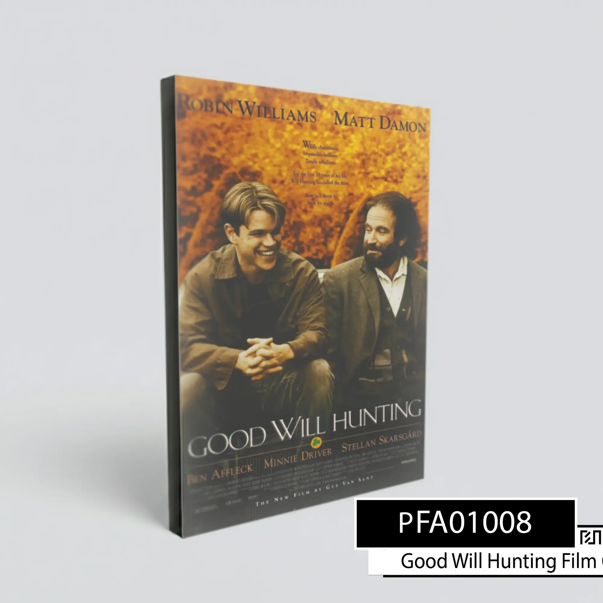 Poster Kayu Film Good Will Hunting Matt Damon