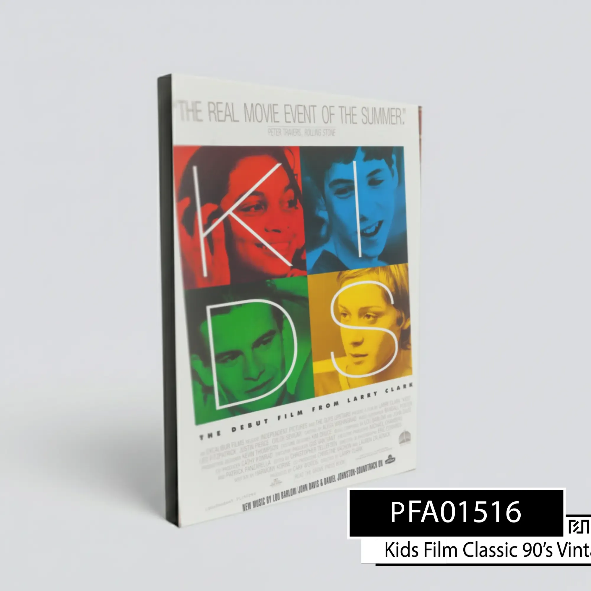 Poster Kayu Film Kids 1995 Larry Clark Vintage