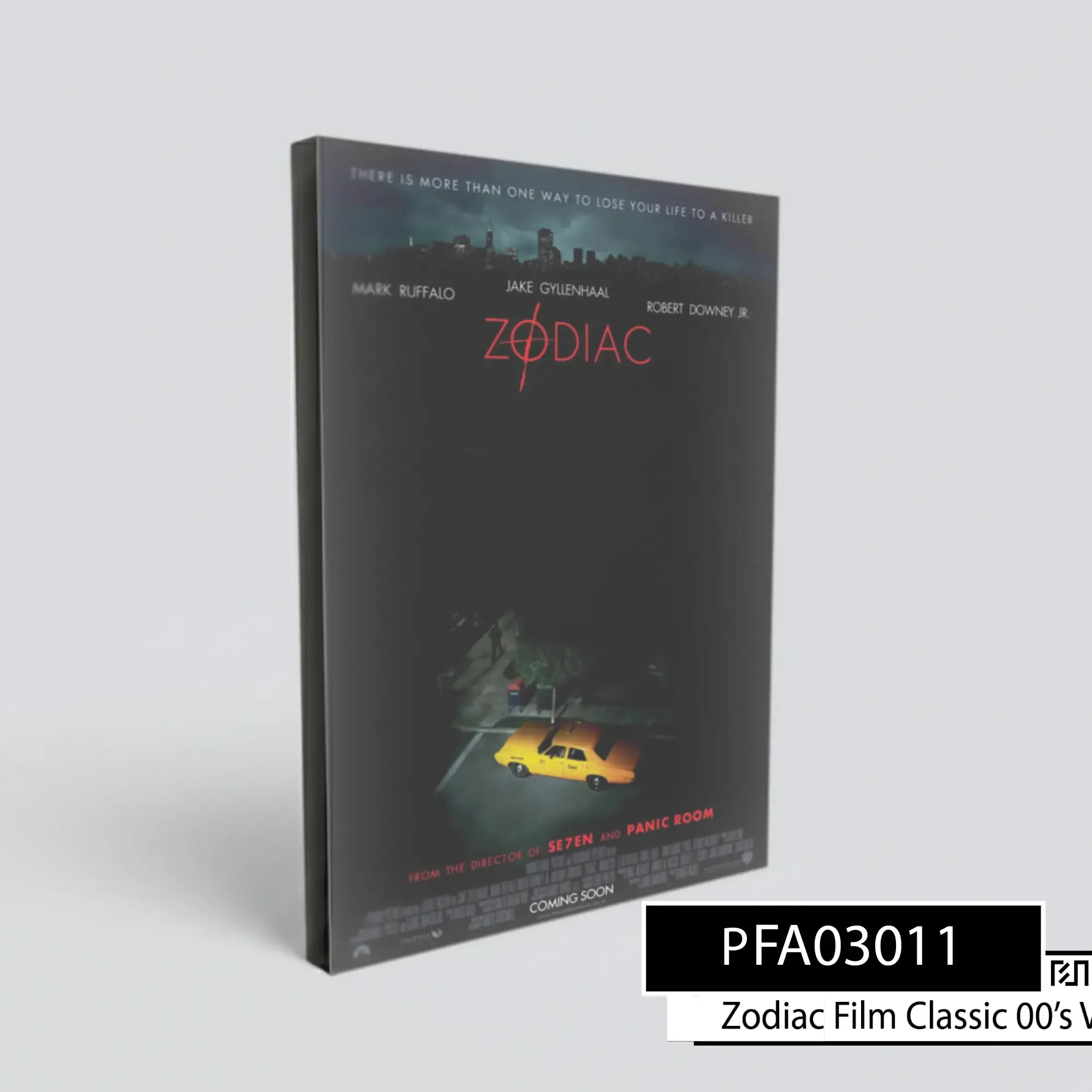 Poster Kayu Hiasan Dinding Film Zodiac 2007