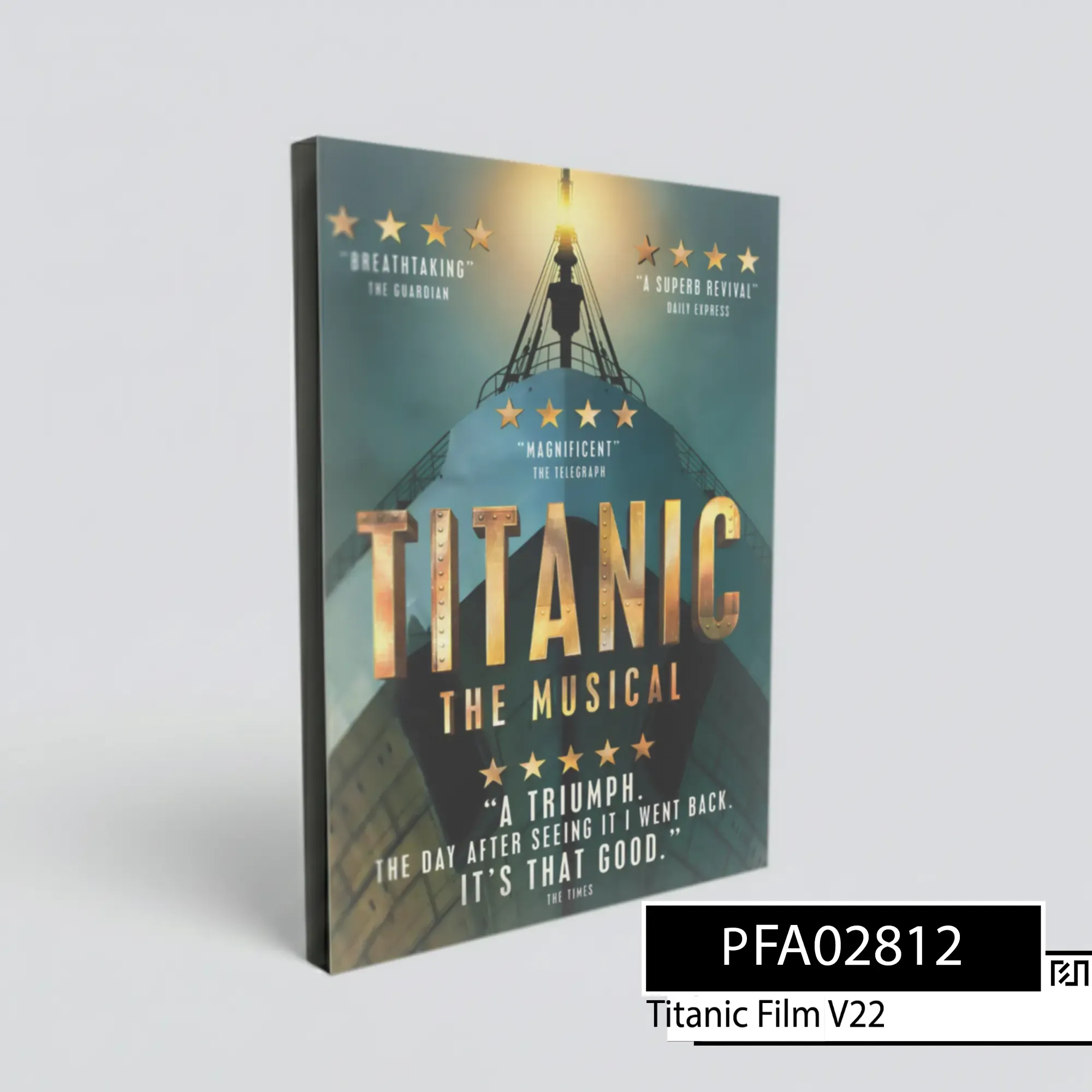 Poster Musikal Titanic - Seni Teater Klasik