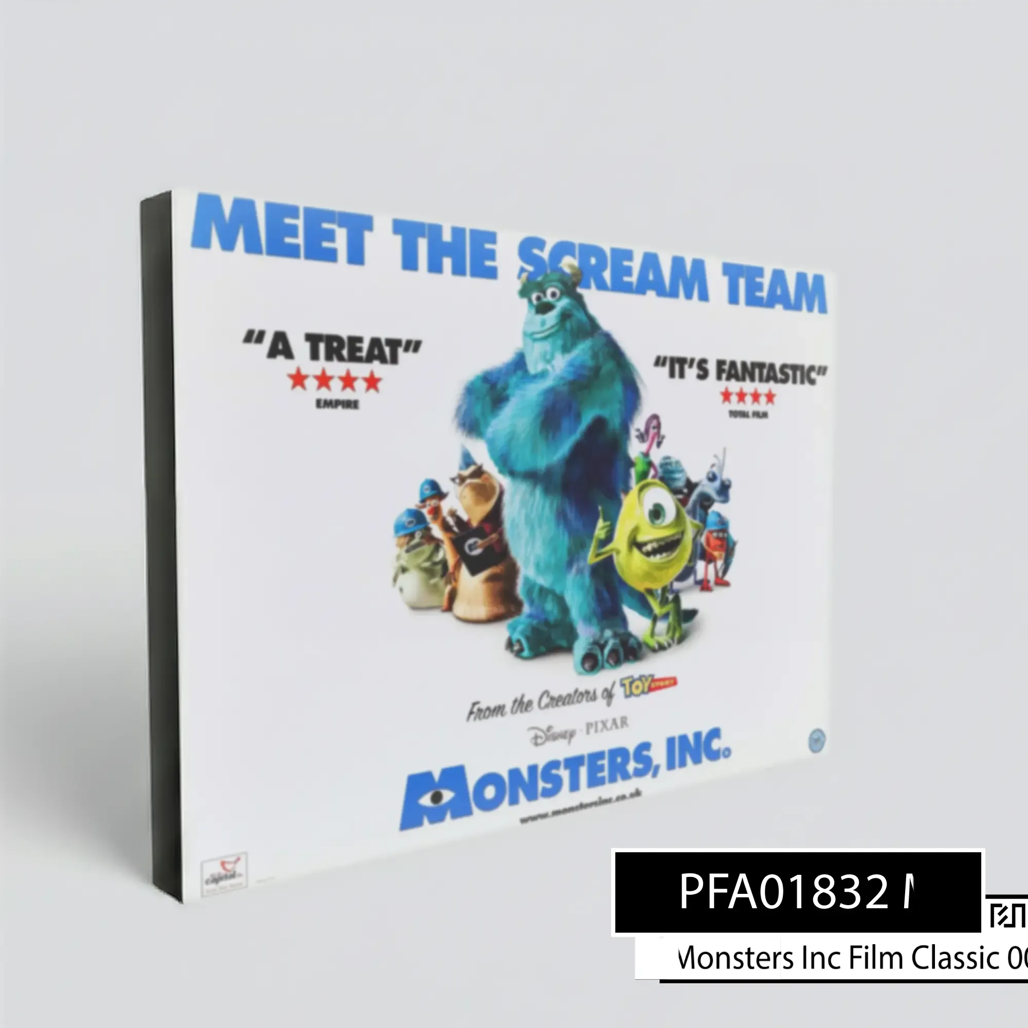 poster Poster Film Animasi Monsters, Inc.