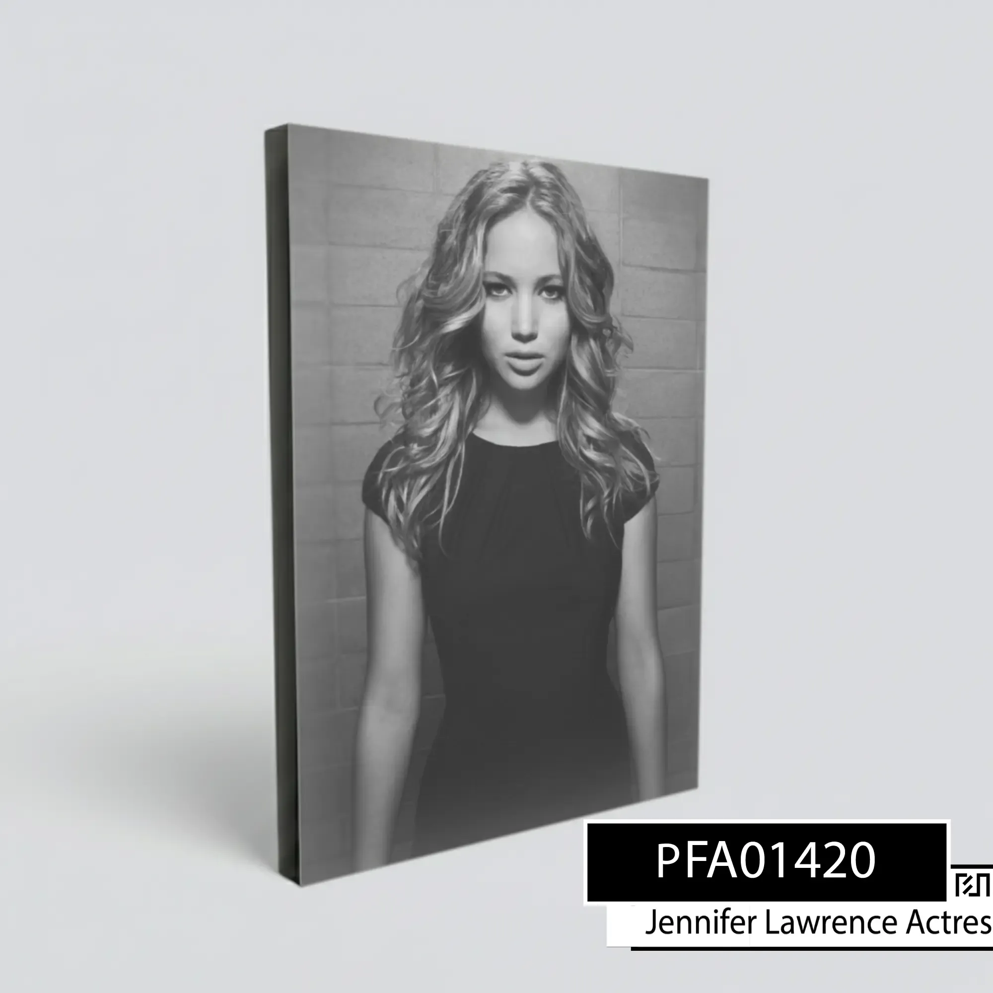 Poster poster Hitam Putih Jennifer Lawrence