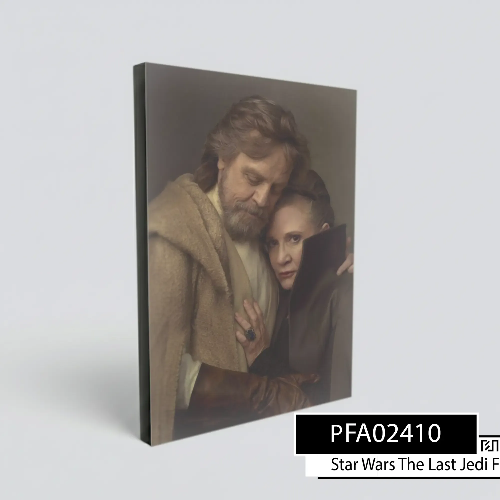 Poster poster Luke Skywalker dan Leia Organa Star Wars