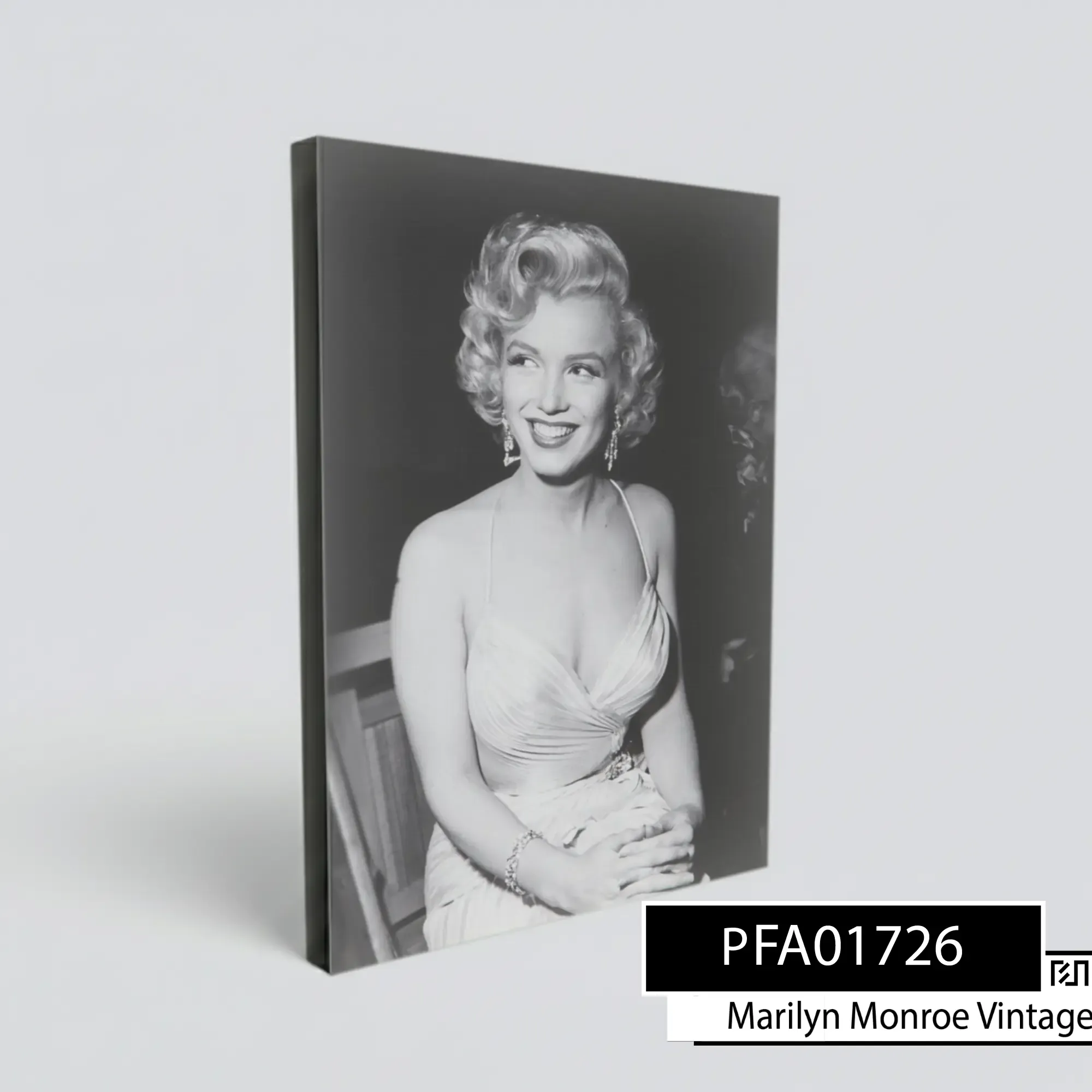 Poster poster Marilyn Monroe Vintage Hitam Putih