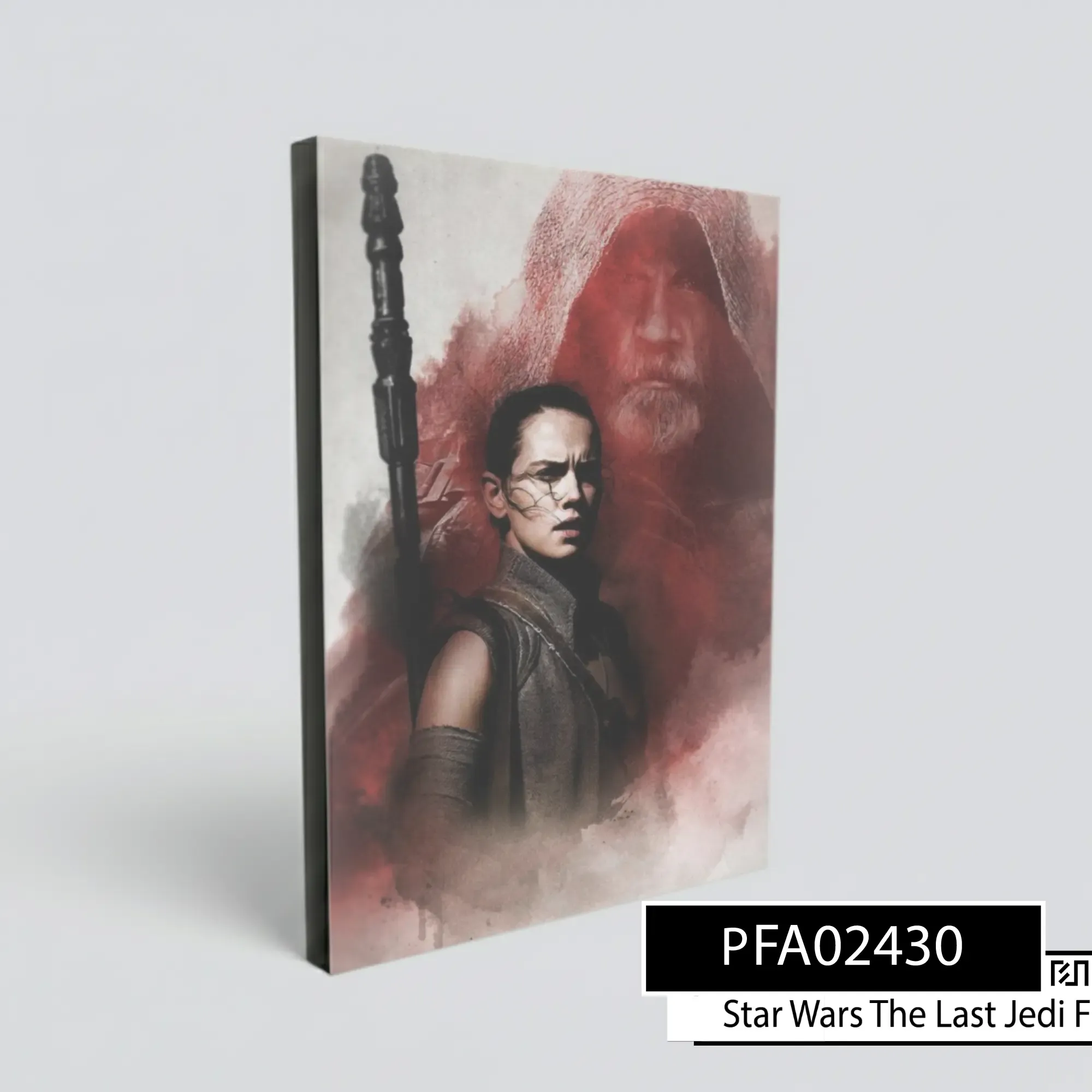 Poster poster Star Wars The Last Jedi Rey dan Luke Skywalker
