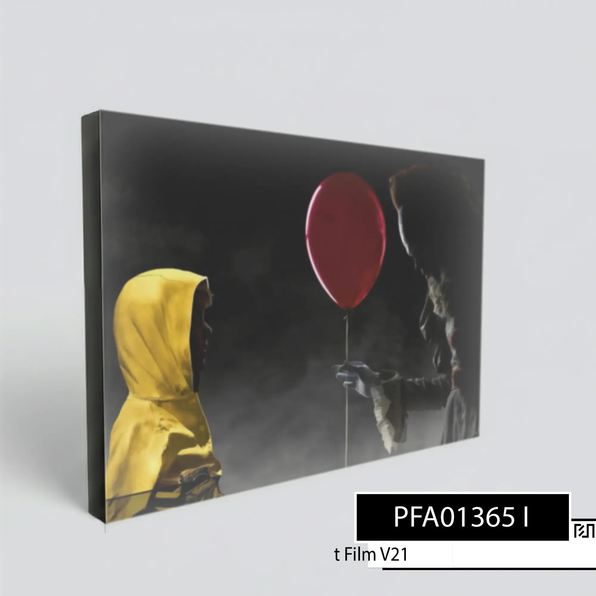 poster Seni Dinding Film IT Pennywise dan Georgie