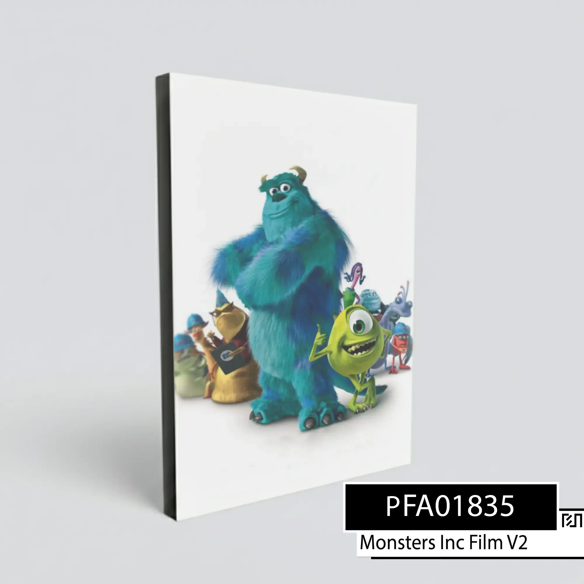 poster Seni Dinding Monsters Inc V2