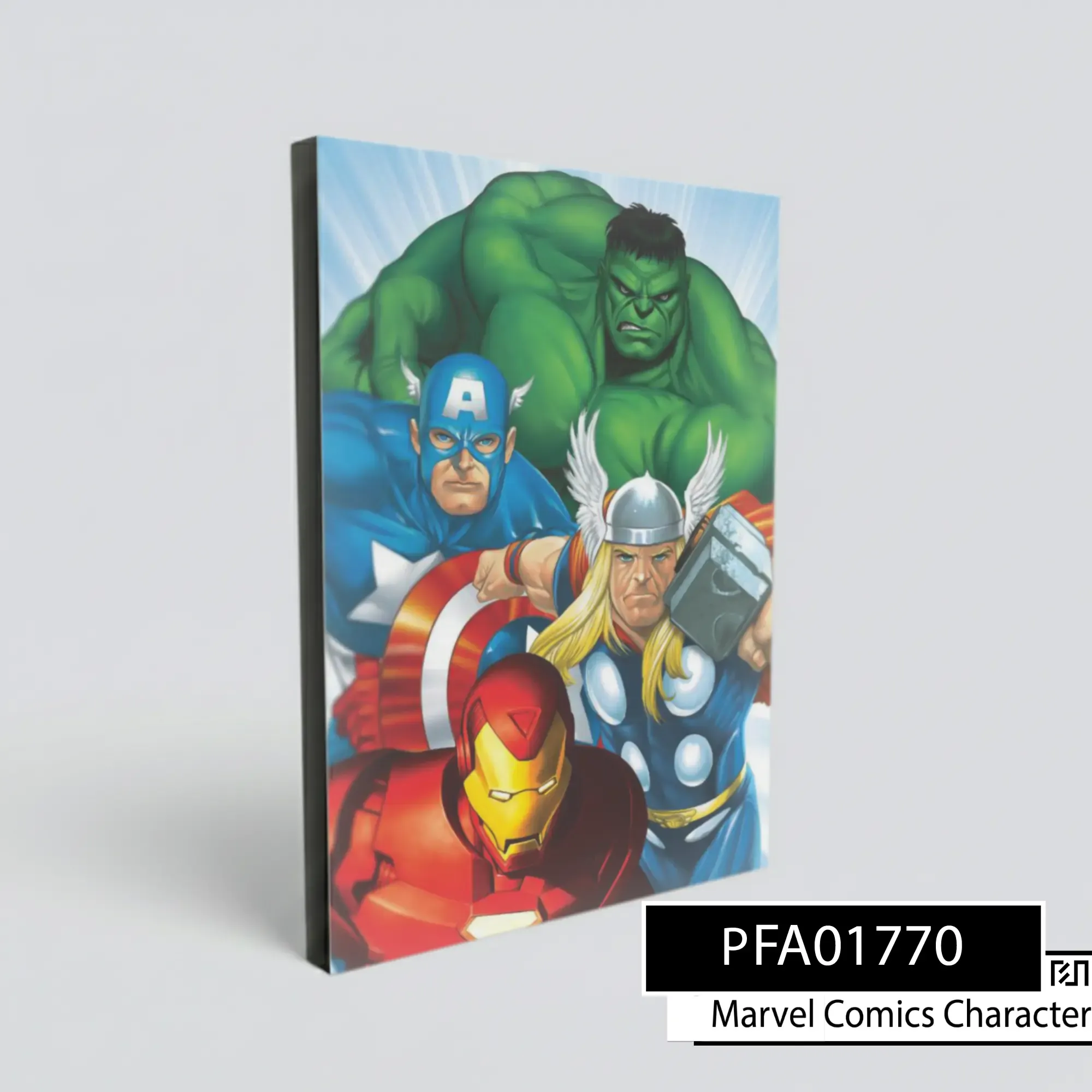 poster Seni Dinding Pahlawan Super Marvel