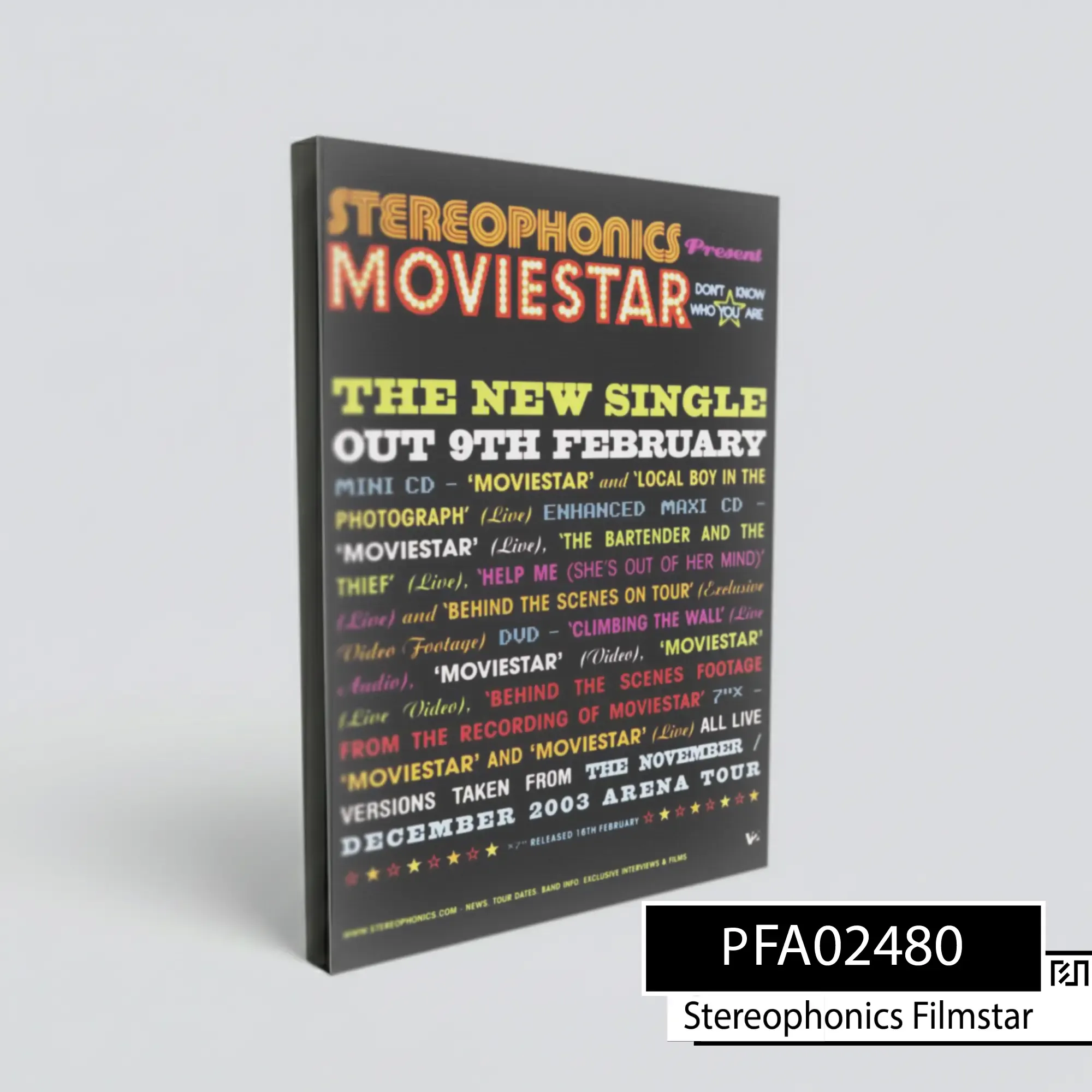 Poster Single Moviestar Stereophonics
