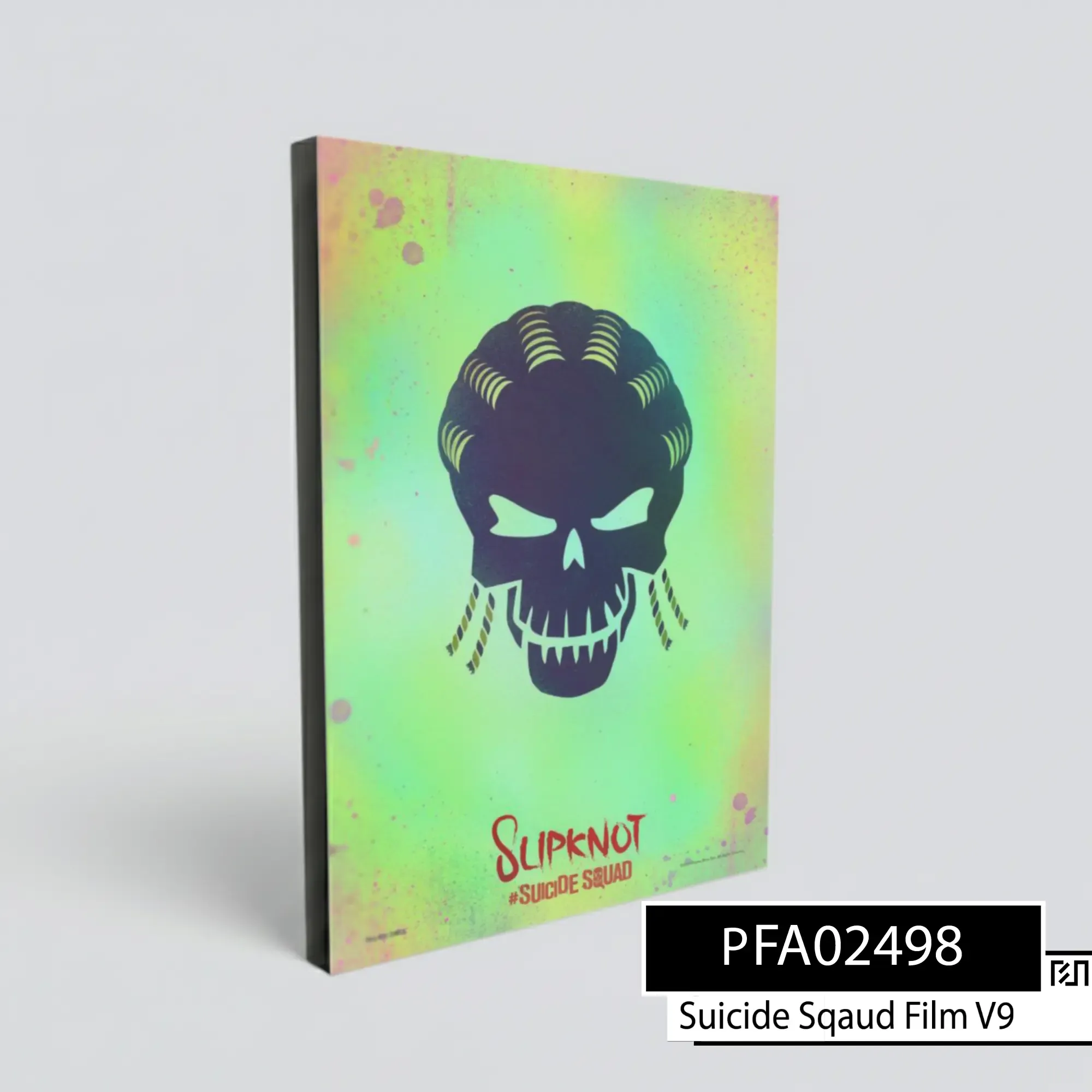 Poster Slipknot Suicide Squad Desain Tengkorak