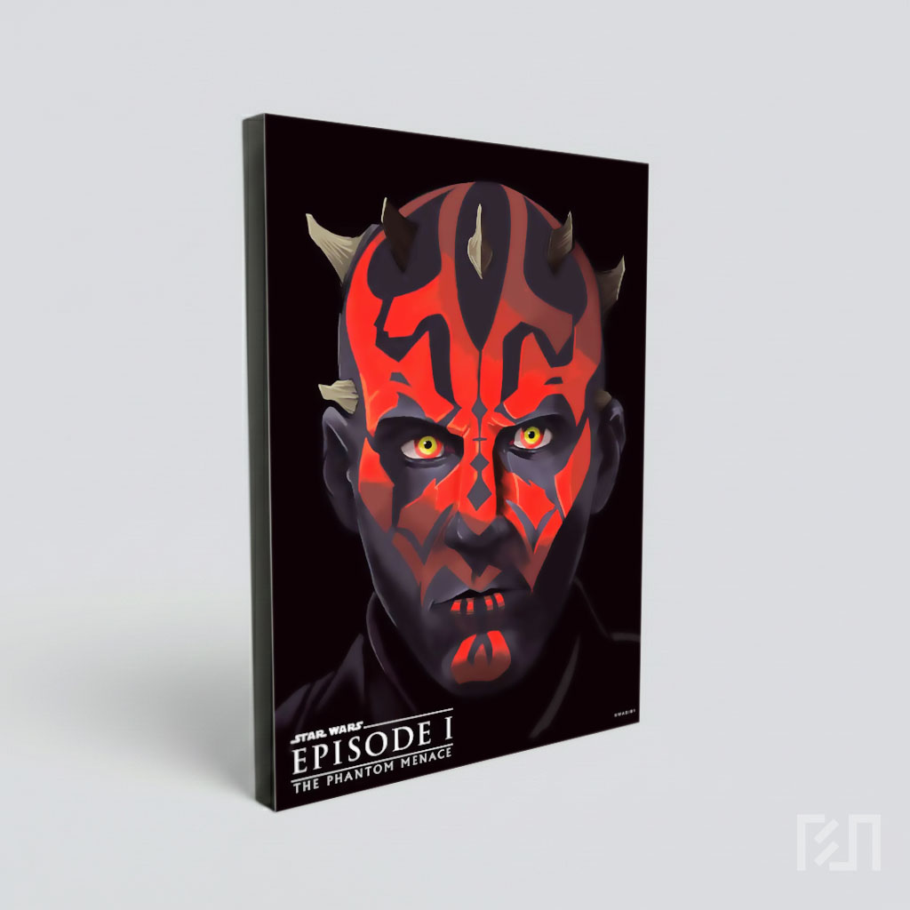 Darth Maul Star Wars Ilustrasi