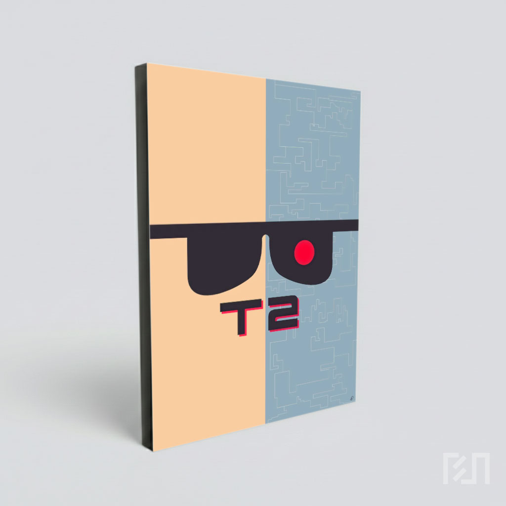 Desain Minimalis Terminator 2: Judgment Day