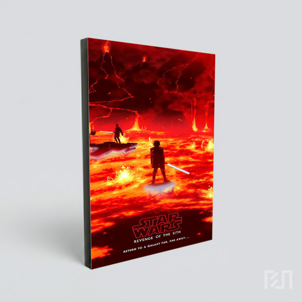 Duel Mustafar Obi-Wan dan Anakin Skywalker