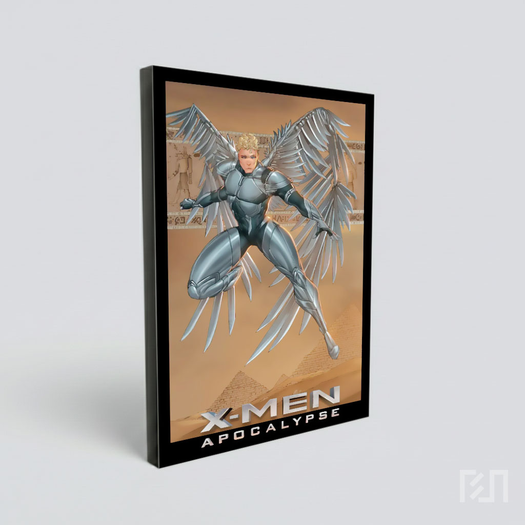 Ilustrasi Archangel Marvel Comics Berlatar Mesir