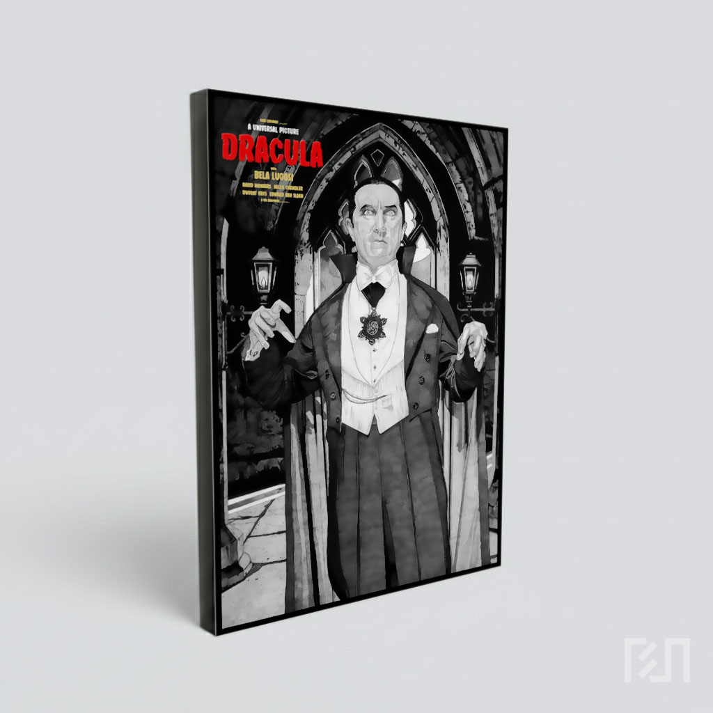 Ilustrasi Bela Lugosi sebagai Dracula 1931