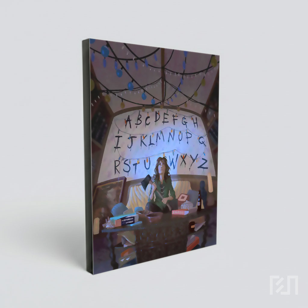Ilustrasi Fan Art Stranger Things Joyce Byers
