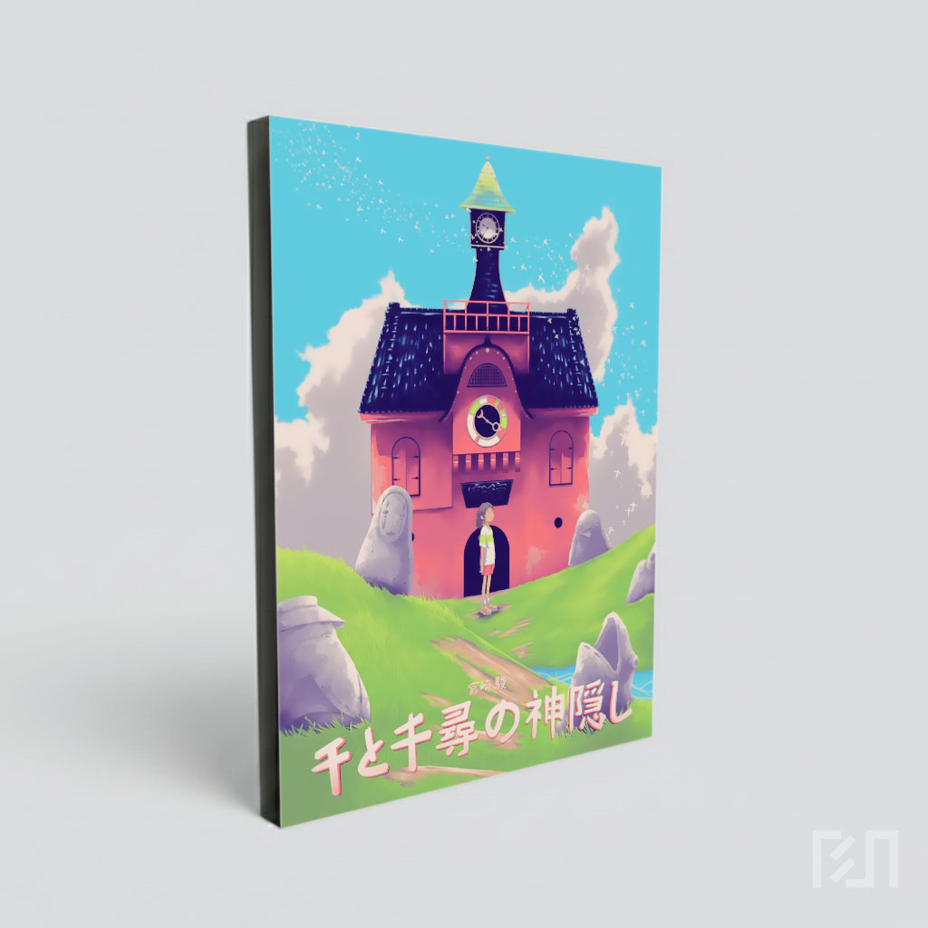 Ilustrasi Fanart Spirited Away Studio Ghibli
