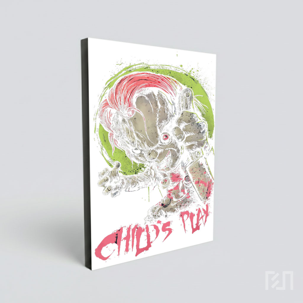 Ilustrasi Horor Chucky Child's Play