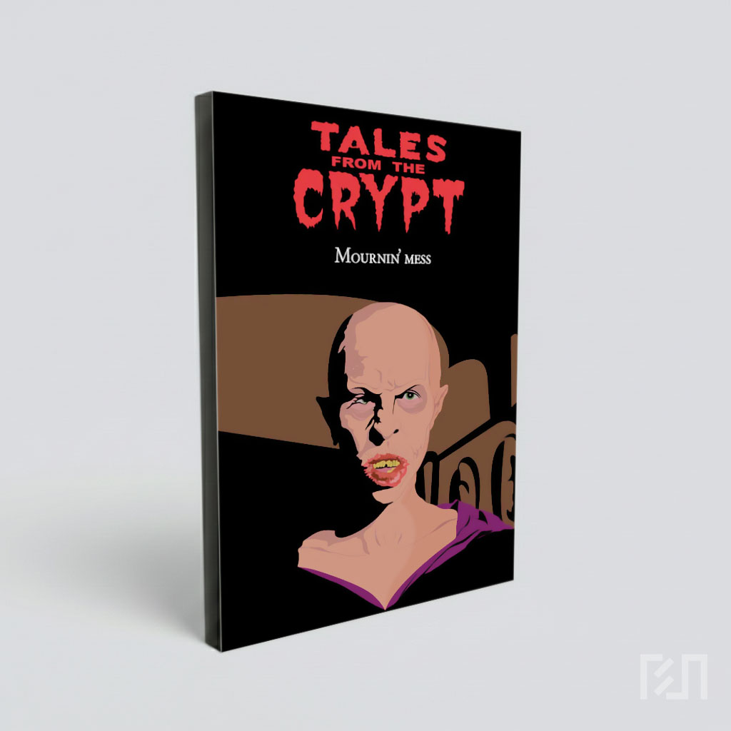 Ilustrasi Horor Crypt Keeper Mournin' Mess