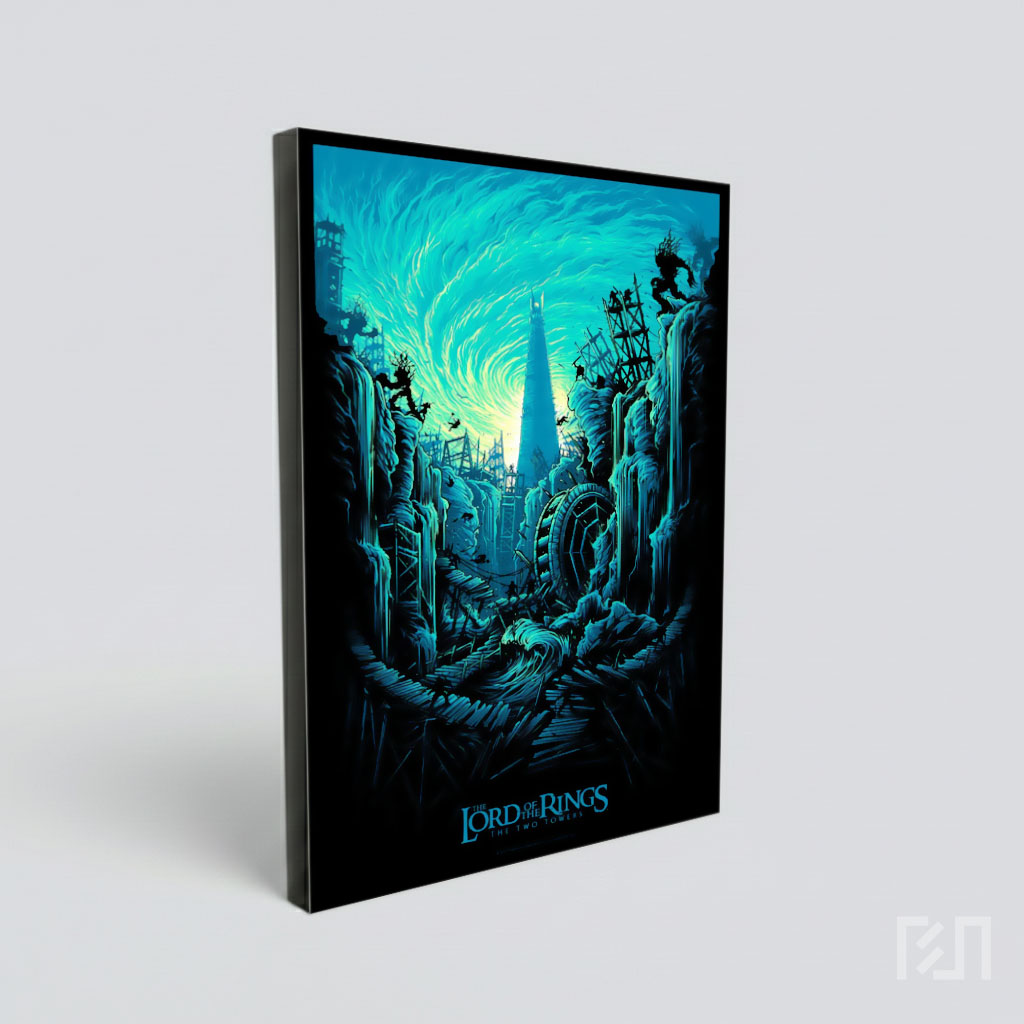 Ilustrasi Isengard The Lord of the Rings