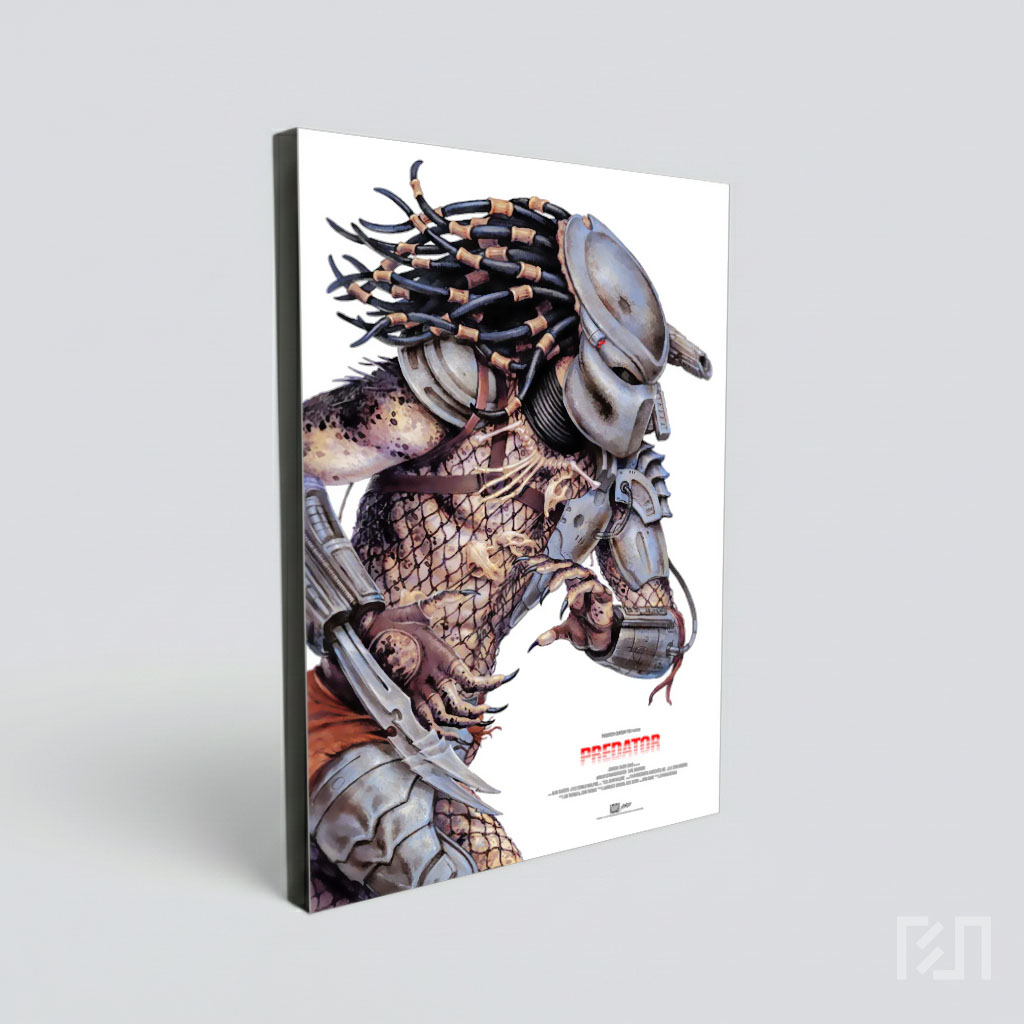 Ilustrasi Karakter Predator Sci-Fi