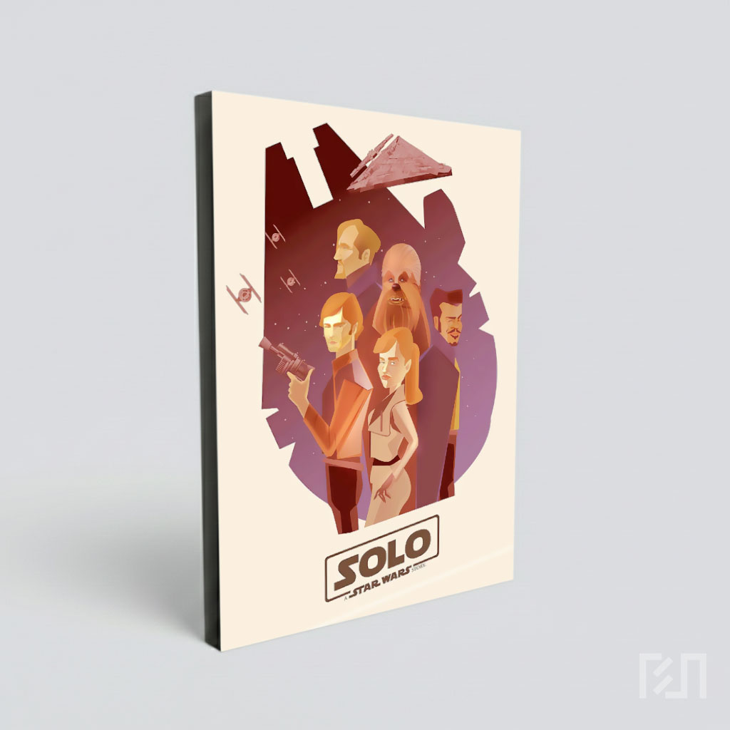 Ilustrasi Karakter Solo: A Star Wars Story