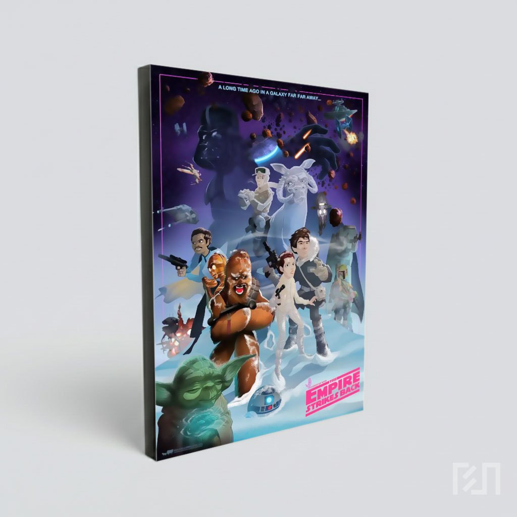 Ilustrasi Karakter Star Wars The Empire Strikes Back