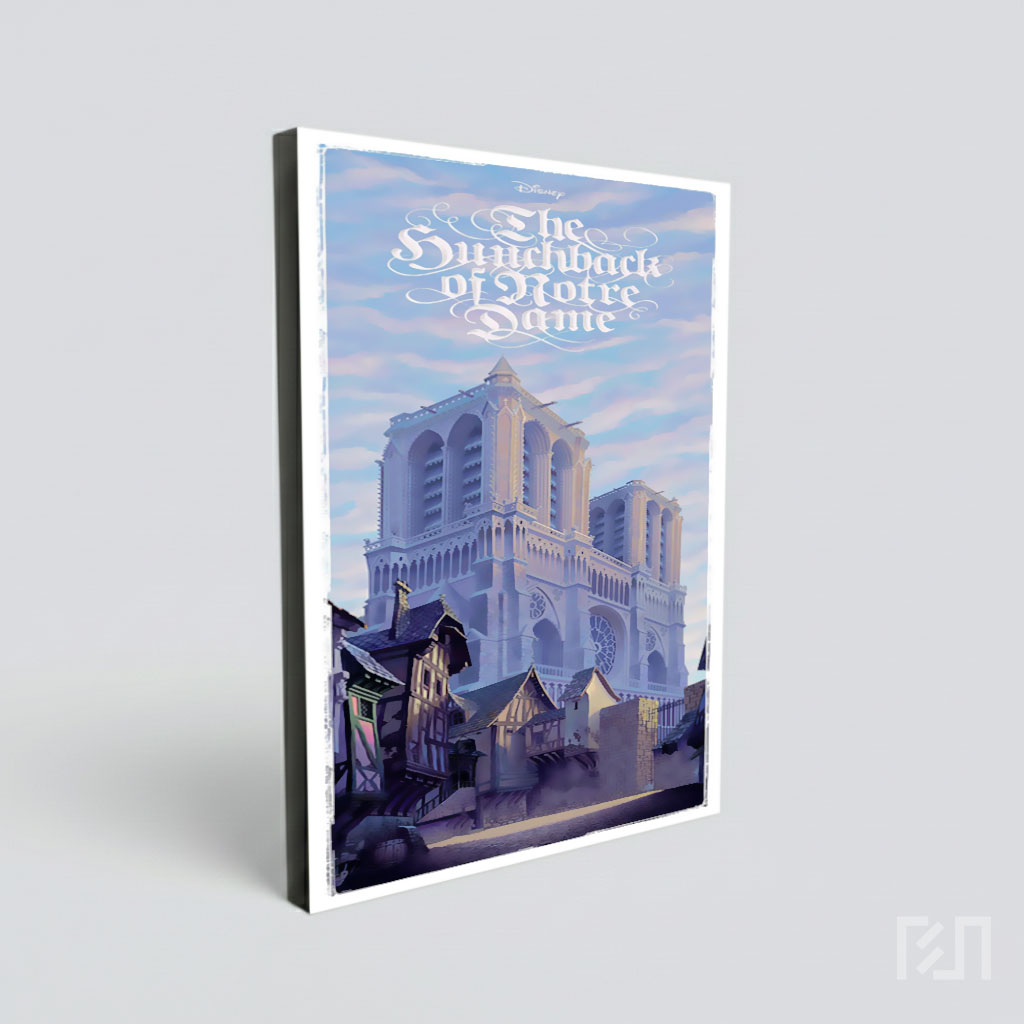 Ilustrasi Katedral Notre-Dame Paris