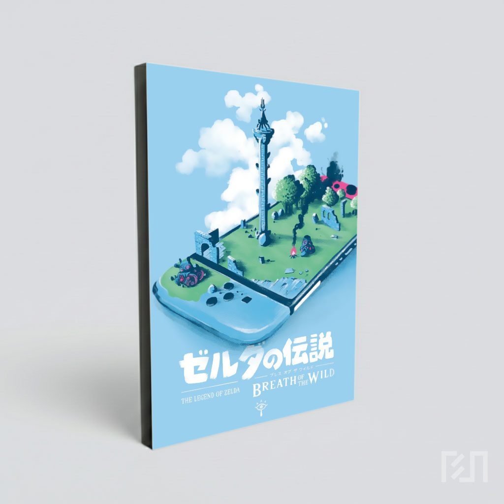 Ilustrasi Nintendo Switch The Legend of Zelda
