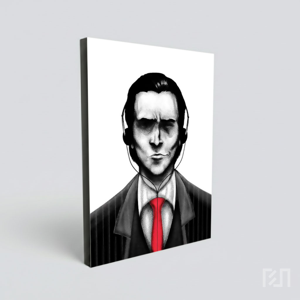 Ilustrasi Patrick Bateman American Psycho