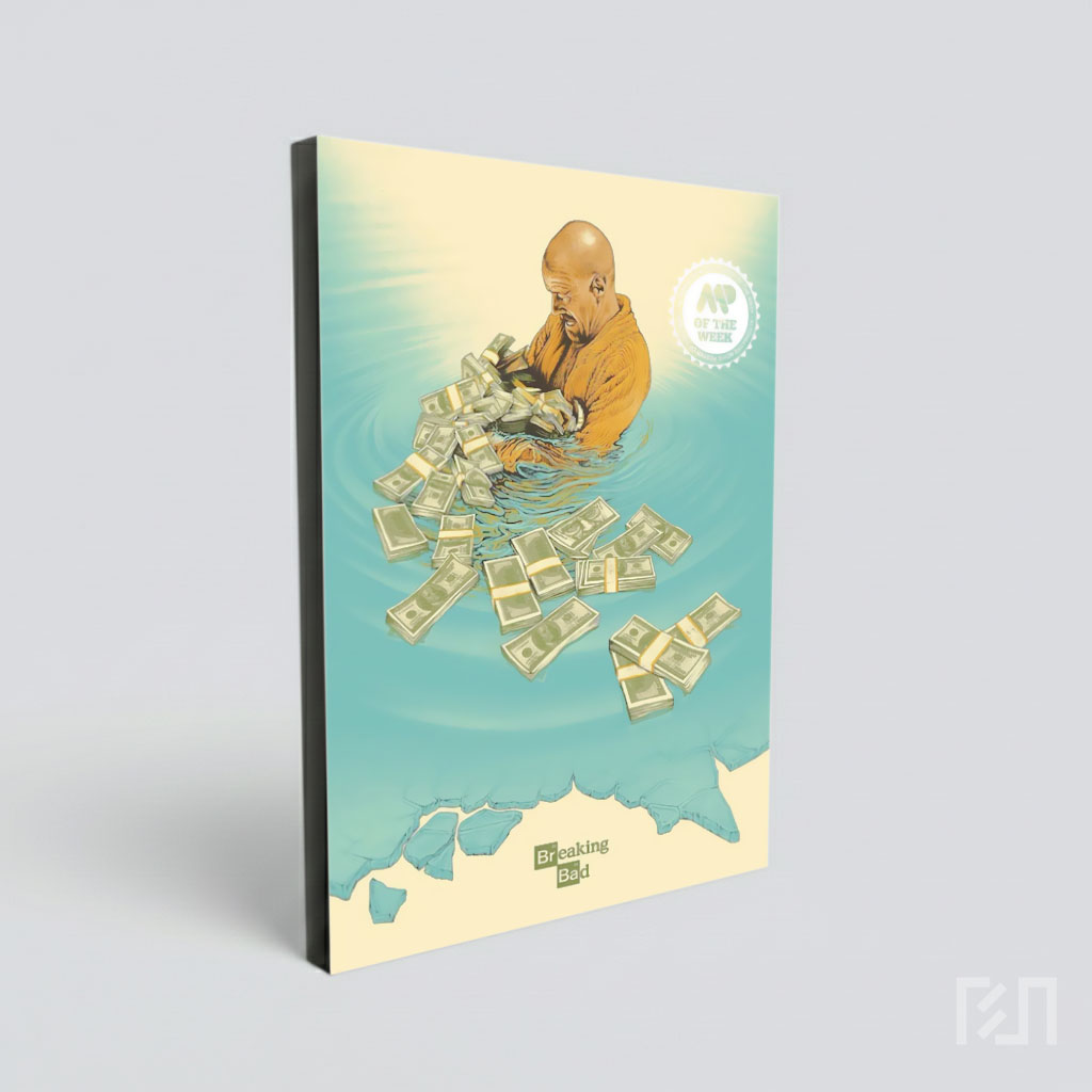 Ilustrasi Poster Film Alternatif Uang Dolar