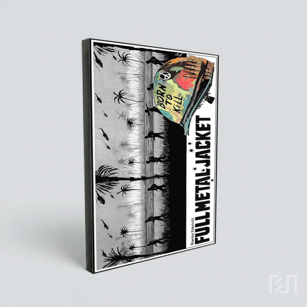 Ilustrasi Poster Film Full Metal Jacket