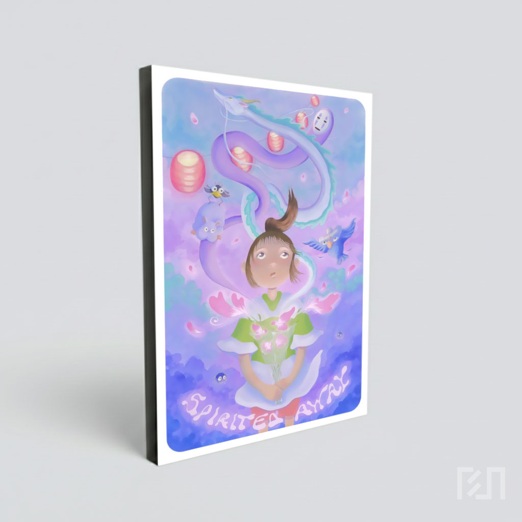 Ilustrasi Seni Fan Art Spirited Away
