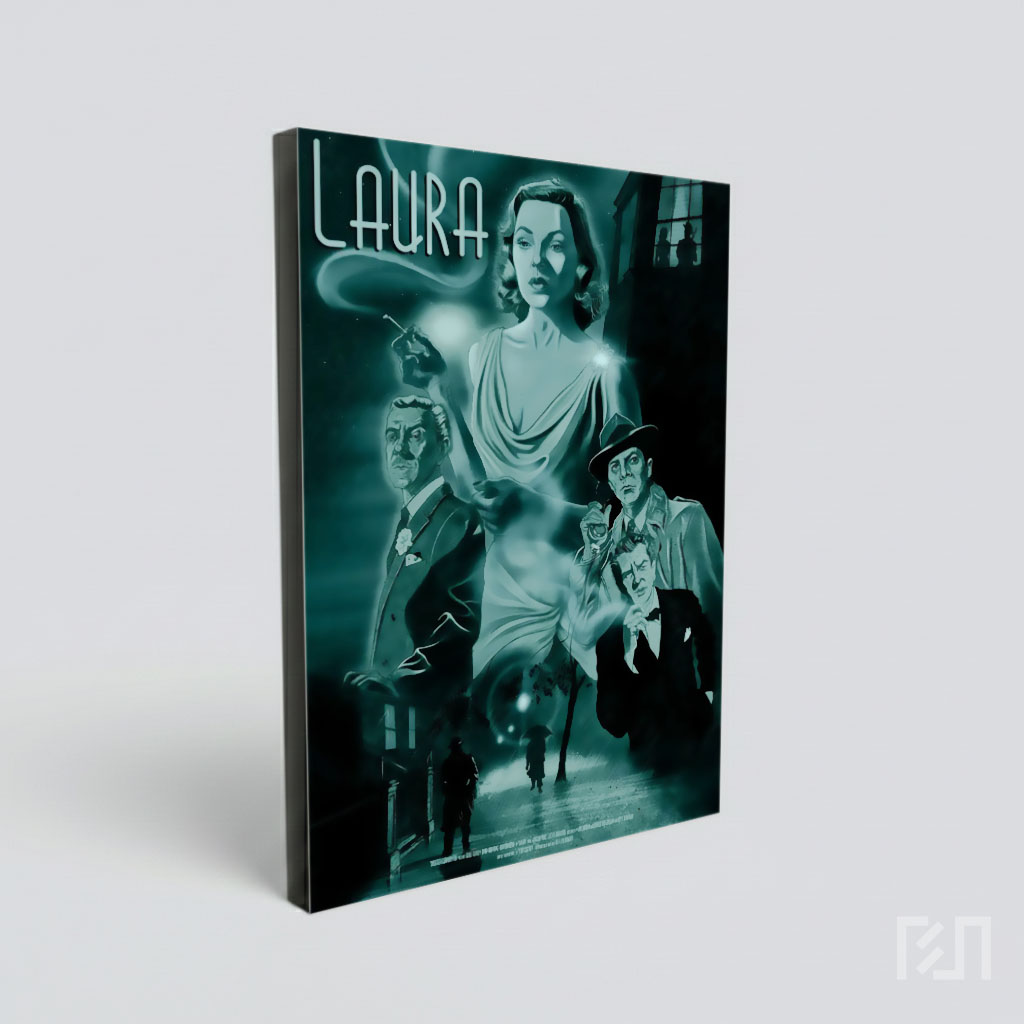 Ilustrasi Seni Film Noir Klasik