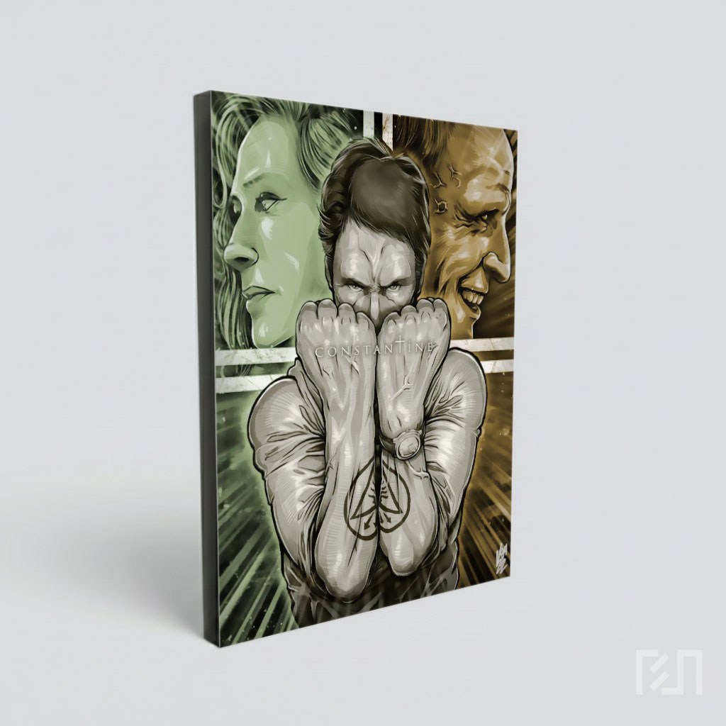 Ilustrasi Seni John Constantine DC Comics