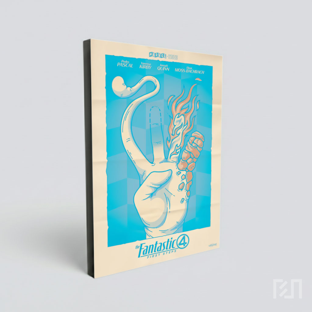 Ilustrasi Tangan Elemen Fantasi