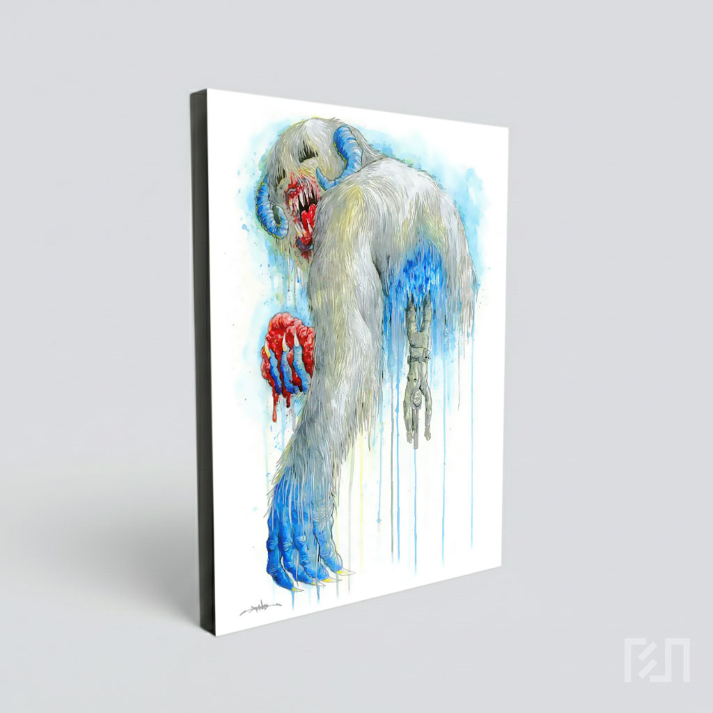 Ilustrasi Wampa Star Wars Horor