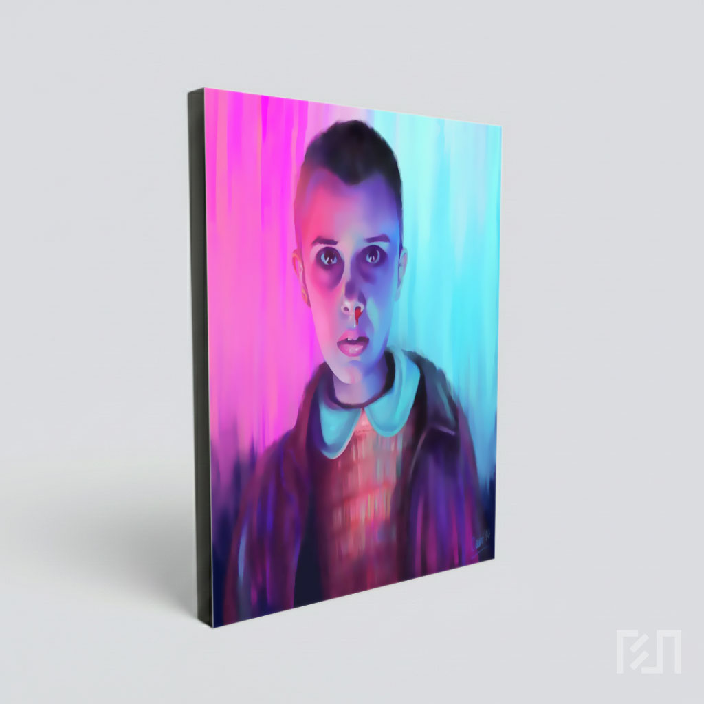 Lukisan Digital Eleven Stranger Things