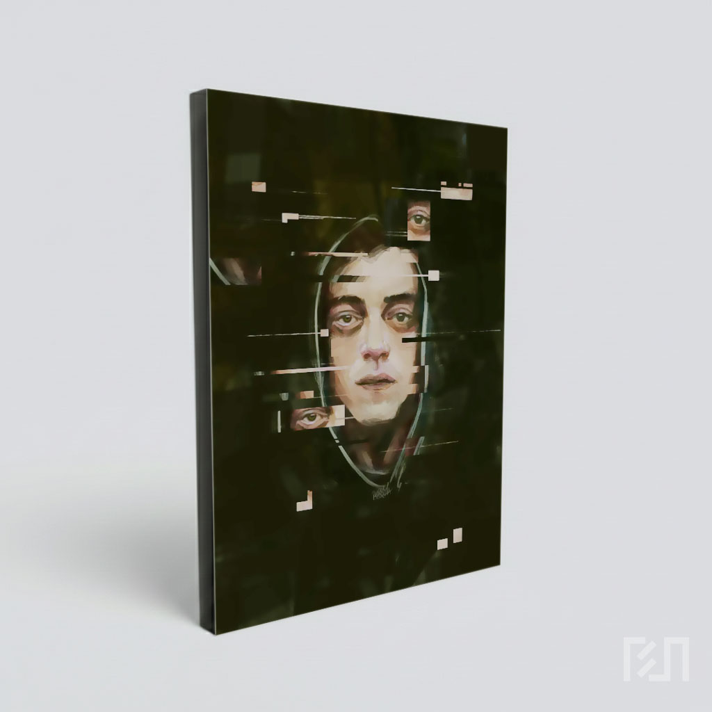 Lukisan Digital Elliot Alderson Mr Robot
