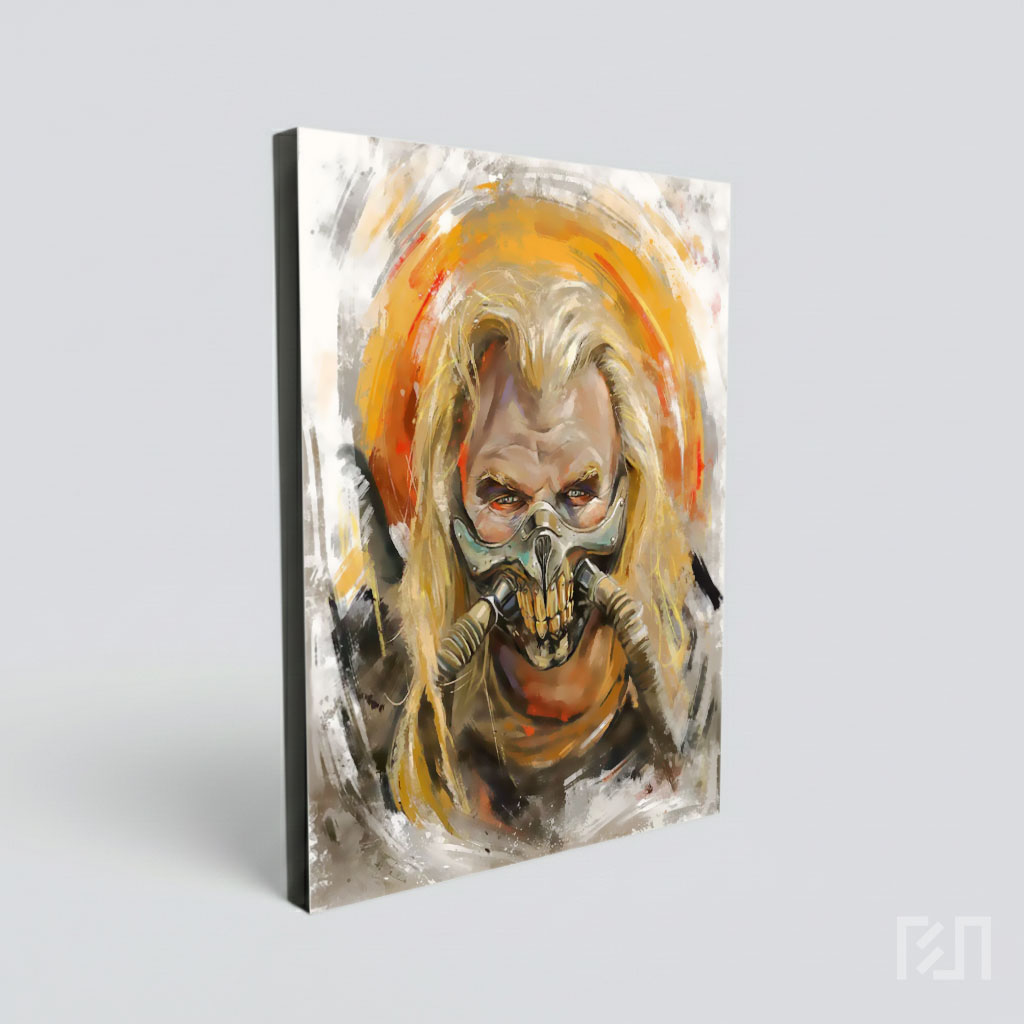 Lukisan Digital Immortan Joe Mad Max
