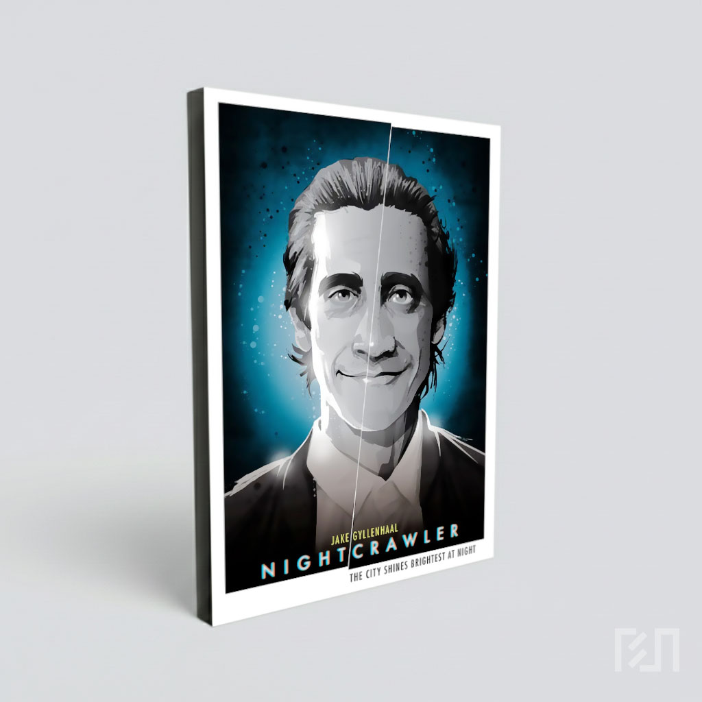 Lukisan Digital Jake Gyllenhaal dalam Nightcrawler