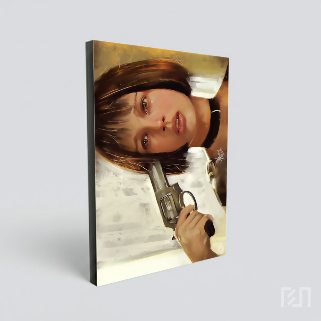 Lukisan Digital Mathilda Leon The Professional