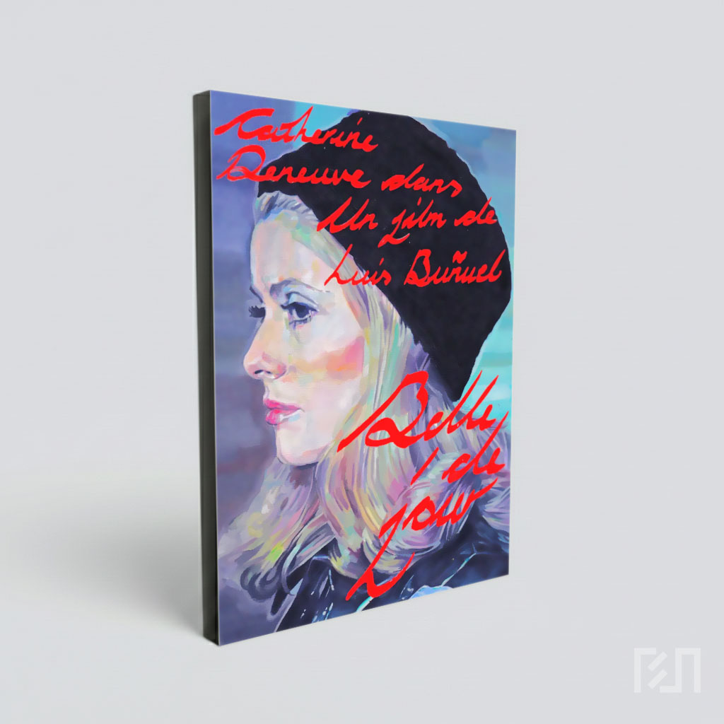 Lukisan Poster Film Belle de Jour