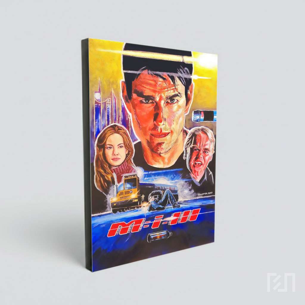 Lukisan Poster Film Mission: Impossible III