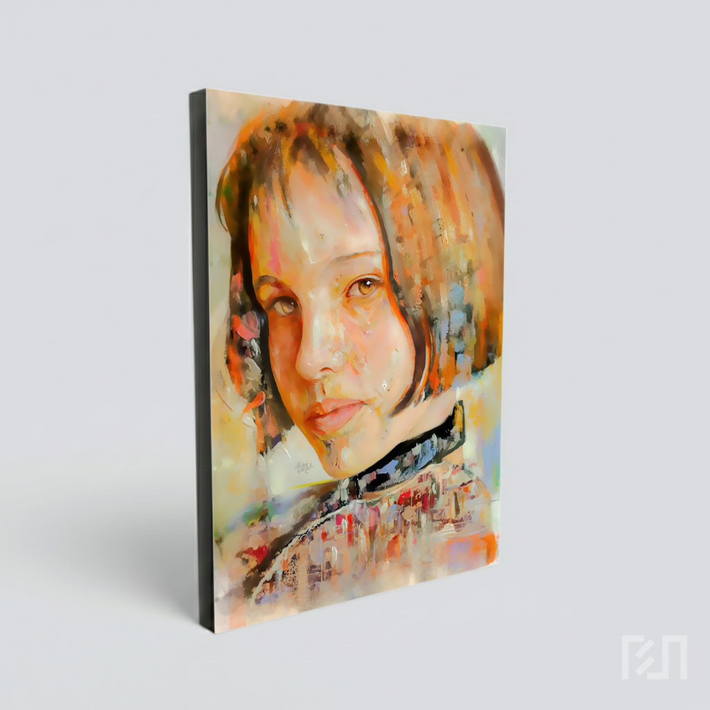 Lukisan Potret Mathilda dari Film Leon: The Professional