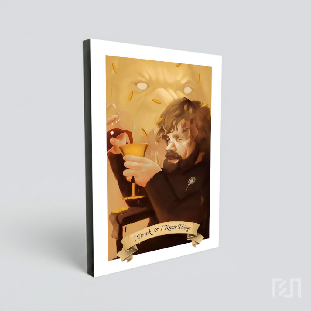 Lukisan Tyrion Lannister Game of Thrones